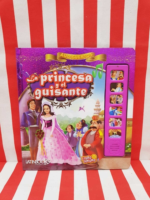 Libro La princesa y el guisante, Coleccion Audicuentos de Latinbooks