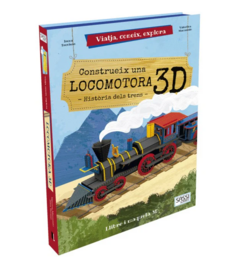 Libro + maqueta 3D: Construye una Locomotora de Manolito