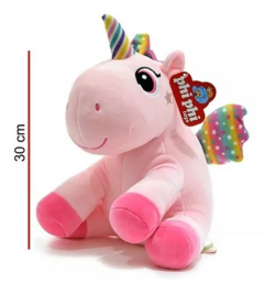 Unicornio Sentado ROSA - PHI PHI TOYS - 7799035013828 - comprar online