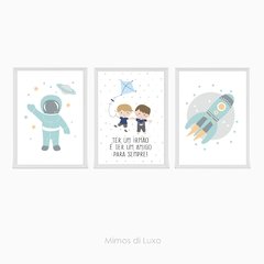Kit irmãos astronautas