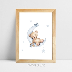 QUADRO UNITÁRIO URSO AQUARELA 01 (cópia)