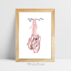 QUADRO UNITÁRIO SAPATILHA BAILARINA