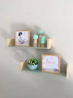 COMBO COMPLETO PRATELEIRAS COM ITENS DECORATIVOS 02 - comprar online