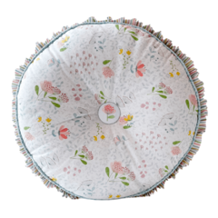 Almofada para bebê redonda flora - Biramar - loja online