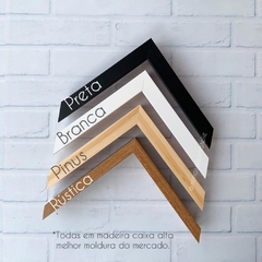 QUADRO UNITÁRIO NOME FOLHAS MALVA E AMARELO OCRE - comprar online