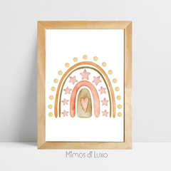 QUADRO UNITÁRIO ARCO-ÍRIS BOHO 04