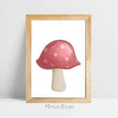 QUADRO UNITÁRIO COGUMELO BOHO 01