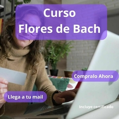 Set Flores De Bach + Curso Certificado Consultora Floral en internet