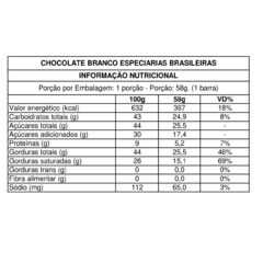 Chocolate Branco com Especiarias Brasileiras - 58g na internet