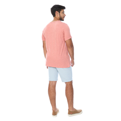 Camiseta Masculina Decote Careca Malha Lyn - comprar online