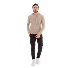 Blusa de Tricot Milano com Capuz - Perfecta Menswear