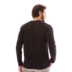 Blusa de Tricot Rolete em Tweed na internet