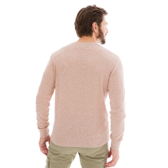 Blusa de Tricot com Recorte no Ombro - Perfecta Menswear