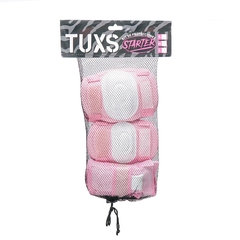 Protecciones Tuxs Pack Starter Niños - Set Coderas, rodilleras y muñequera tipo guante protector de manos - - comprar online