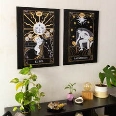 Cuadro Tarot La Estrella - 90x60cm (pre-venta) - comprar online