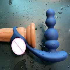Imagen de Estimulador Prostático 360º con Anillo y Control Remoto