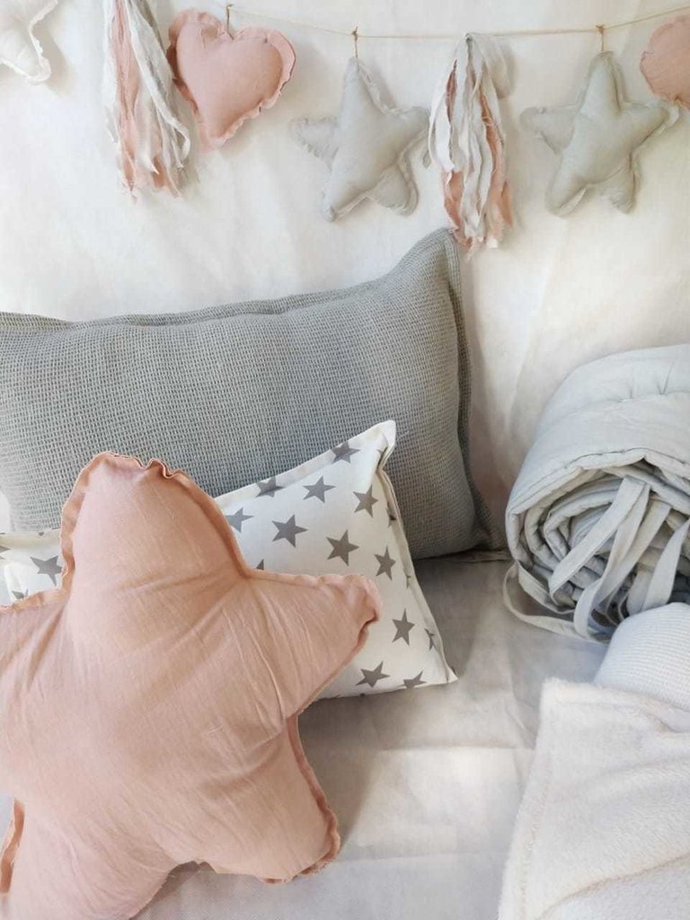 Almohadones con forma estrella