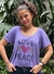 Remera Love & Peace lavanda