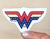 Sticker Wonder Woman en internet