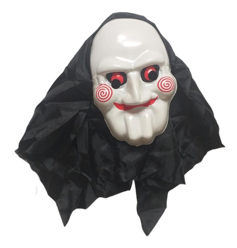 Mascara careta Juego del Miedo con capucha Halloween