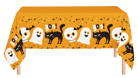 Mantel Plastico "Boo" Halloween