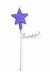Vela Estrella Gibreada 17 cm Varios Colores - comprar online