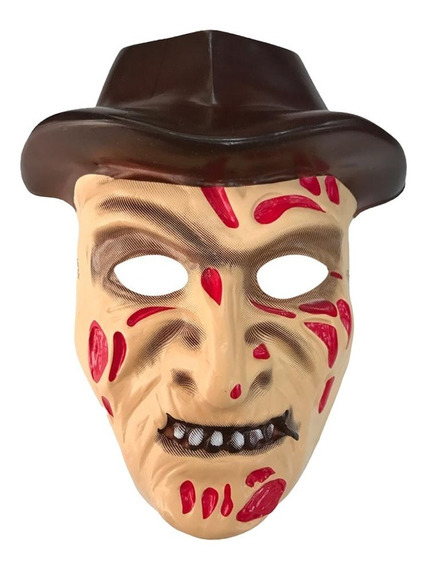 Mascara Careta Freddy Krueger Halloween Plastico