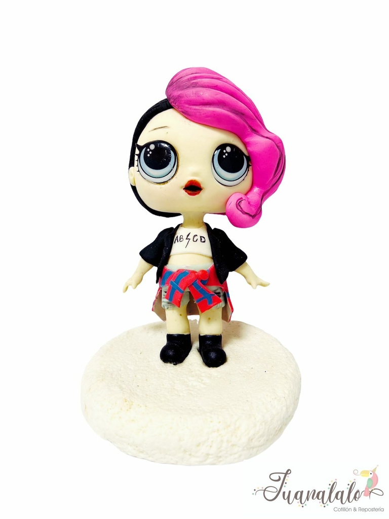 Adorno Porcelana Fria LOL Premium x 1U Cotillon