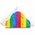 Servilletero Multicolor Rainbow x 1 .