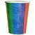 Vaso de polipapel x 8 u. Rainbow pastel.
