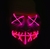 Mascara Careta Guason Luz Led Neon Halloween EZ826 - tienda online