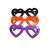 Anteojos Halloween Con Forma Violeta Negro Naranja X 12 U - comprar online