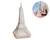 Vela Forma Torre Eiffel Plateada 7cm Deco Tort