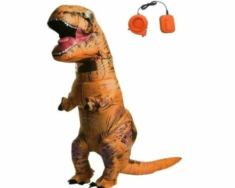 Disfraz Inflable Dinosaurio T-rex Jurassic Infantil