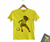 Camiseta infantil, Bob Marley futebol,  confeccionada em malha fio penteado 100% algodão - comprar online