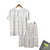 Pijama masculino, estampa sol e lua, em malha 100% algodão (cópia)