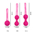 Kit 3 Bolas Chinas de Entrenamiento Vaginal Kegel - comprar online