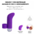 Imagen de Vibrador para Dedo Estimulador de Clítoris con Sujetador - Recargable -