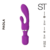 Vibrador Masajeador 3 En 1 Recargable con 3 Motores