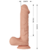 Dildo Pellizable con Control Vibrador Multispeed - 26 cm x 5,5 cm en internet