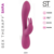 Vibrador Rabbit Estimulador Punto G y Clitoris Recargable - Sara