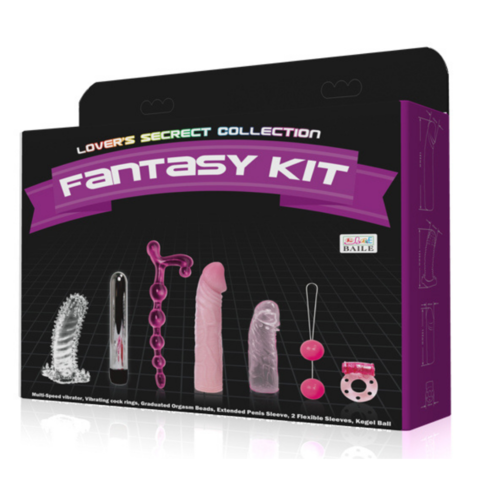 Kit de Juguetes Sexuales Combo ideal Parejas 7 Piezas