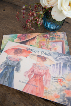 Postcards Journal (Box) Rose - comprar online