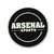 ARSENAL PATCH REDONDO EMBORRACHADO