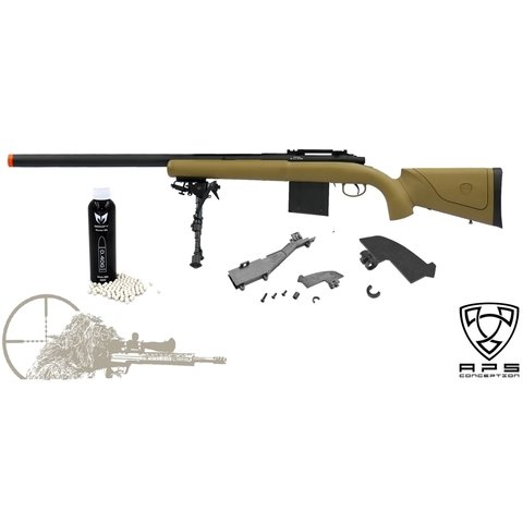 Rifle Sniper Airsoft Silverback HTI .50 BMG 6mm - Preto - Airsofts Brasil