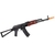 APS AEG ASK204 AK-47 BATTLE WORN VERSION FULL METAL BLOWBACK AIRSOFT RIFLE WOOD na internet