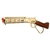 A&K GBBR M1873 WINCHESTER LEVER ACTION SHORT TYPE WITH M-LOCK RAIL AIRSOFT RIFLE WOOD & GOLD - comprar online