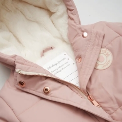 Jacket Emily pink interior corderito