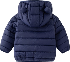 JACKET PUFFER BABY AZUL MARINO - comprar online