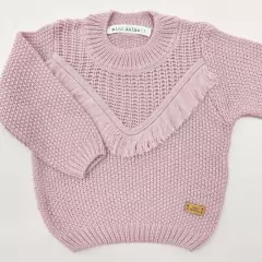 Sweter Flecos rose